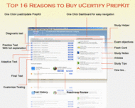 uCertify 70-284 Exchange Server 2003 Ins screenshot